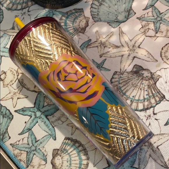 Starbucks Accessories - Starbucks fall 2020 quilted rose tumbler New